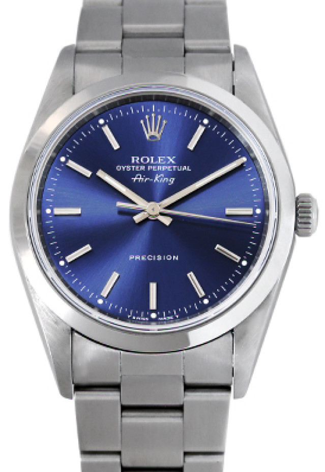 Pre-Owned Rolex Air King 14000 Steel Year 1997